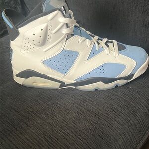 Jordan Sky Blue and White High-Tops
